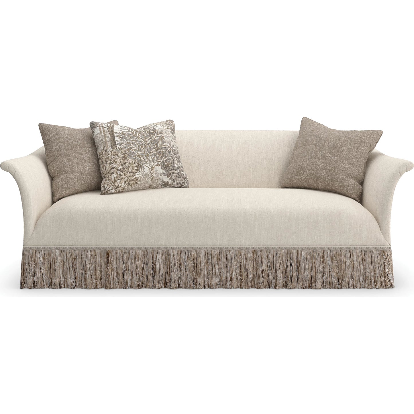 005 SI-2193897 | Additional Silo | Savoy Sofa by Caracole in chestnut. Made from asian hardwood in a unique style.