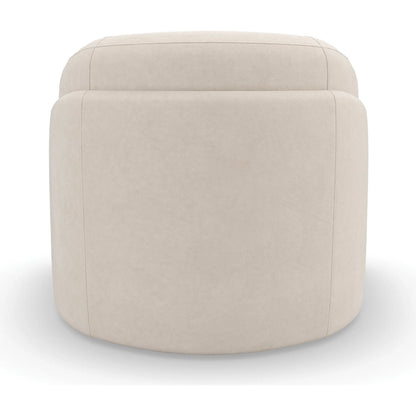 Movement Chair by Caracole in cream. Made from unique in a transitional style.
