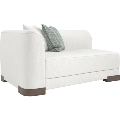 Lounge Around Modular Sectional by Caracole in french roast. Made from birch in a modern style.