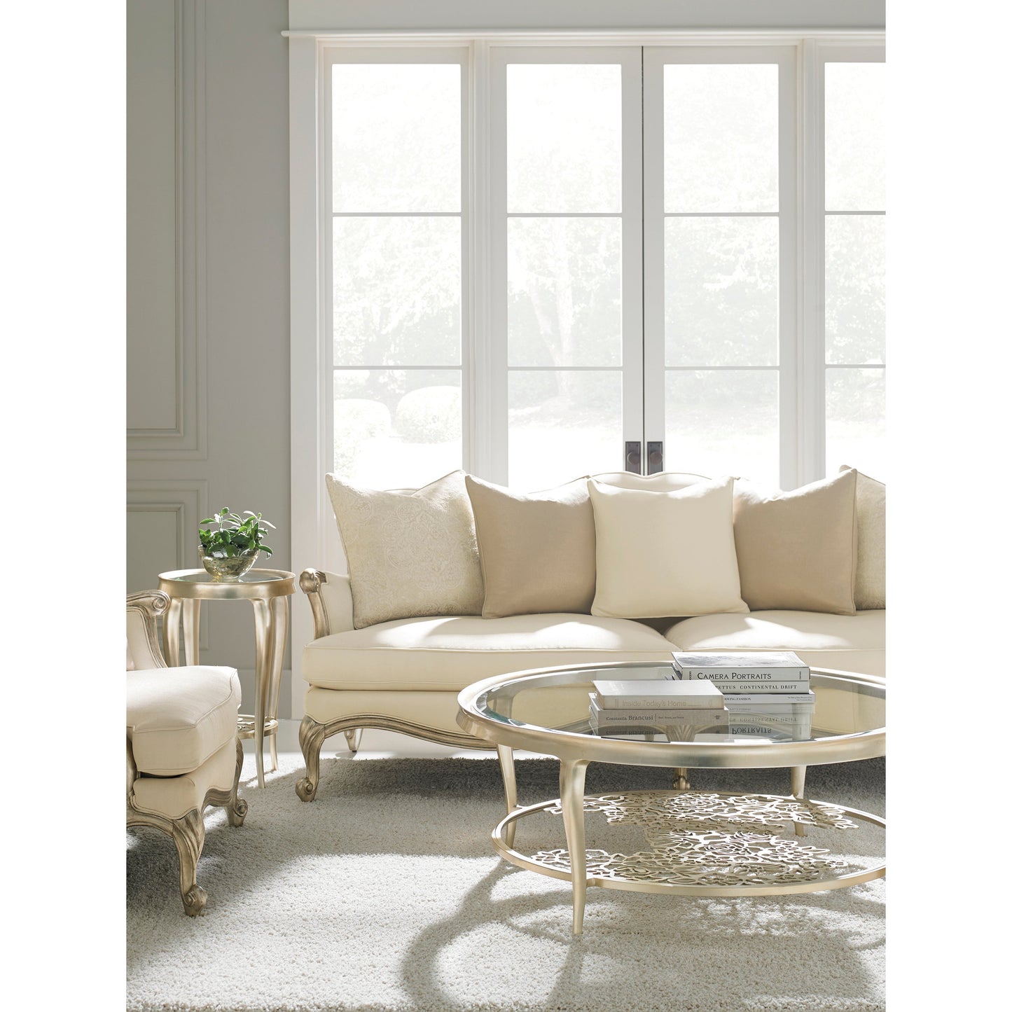 006 SR-769045 | Lifestyle | Savoir Faire Chair by Caracole in natural. Made from birch in a traditional style.