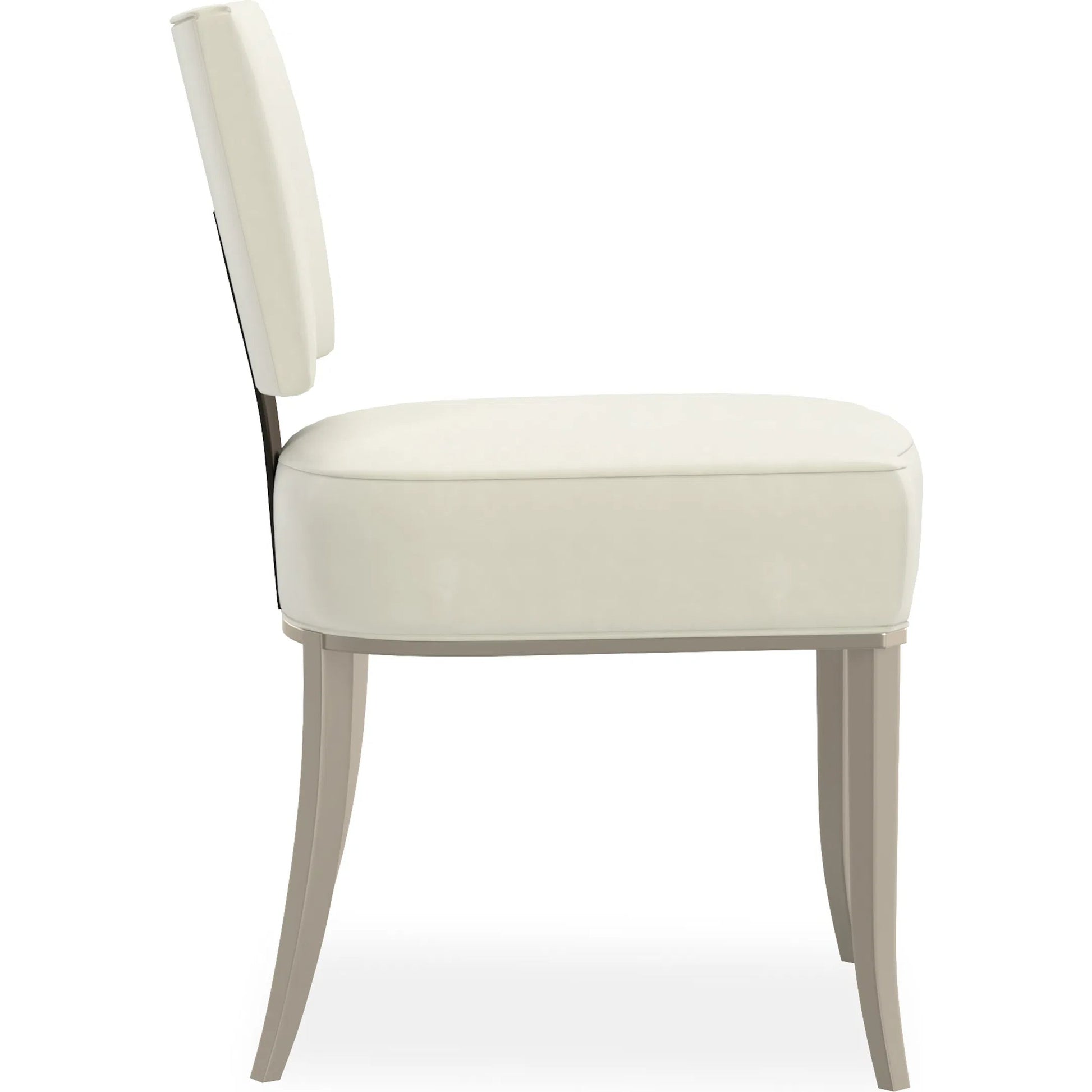 Reserved Seating Side Chair by Caracole. Made from birch in a transitional style.