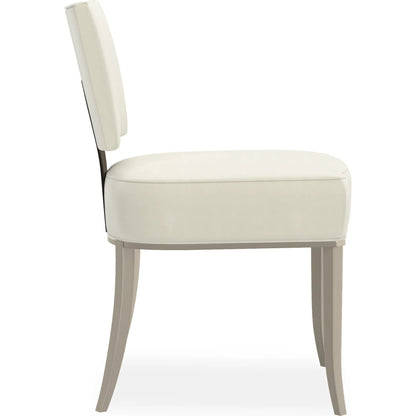 Reserved Seating Side Chair by Caracole. Made from birch in a transitional style.