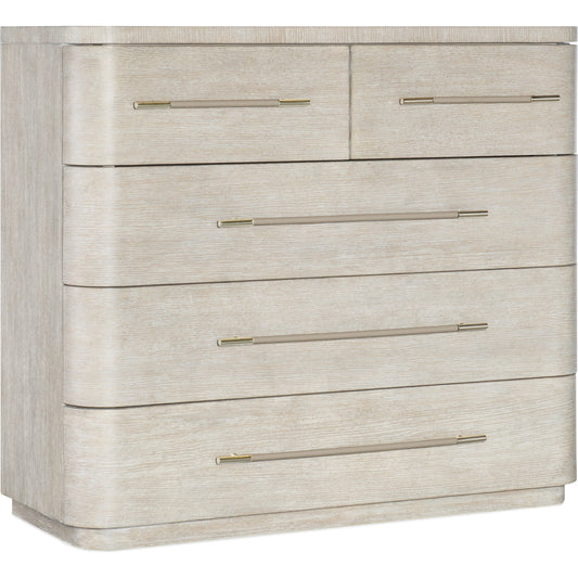 001 SI-2133675 | Primary Silo | Modern Mood Bachelors Chest by Hooker Furniture. Made from oak veneers in a modern style.