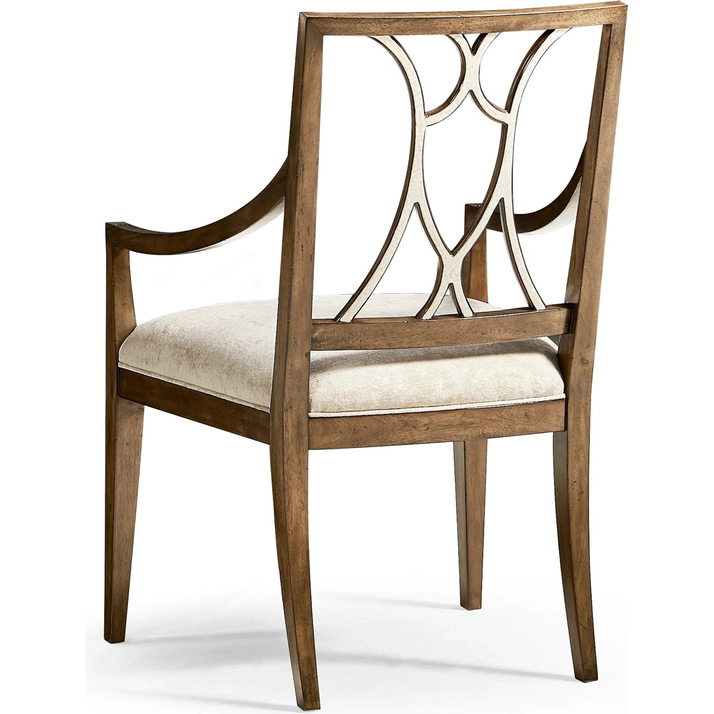 002 SI-2186341 | Additional Silo | Osborne Arm Chair (Set of 2) by Jonathan Charles in brown and medium brown mahogany. Made from mahogany, foam, fabric, eggshell in a modern style.