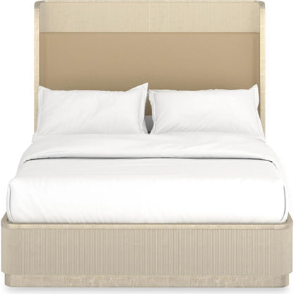 Fall in Love Bed by Caracole. Made from birch in a transitional style.