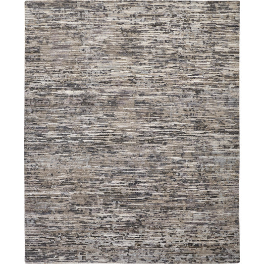 Conroe Rug - 6821F by Feizy in gray, blue, silver. Made from wool, viscose in a unique style.