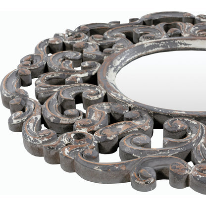 Urvashi - 24926 by Livabliss in white and washed,carved. Made from frame: manufactured wood, frame (substrate): manufactured wood in a cottage & farmhouse style.