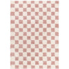 Cream, Dusty Pink / 2'7" x 7'3"
