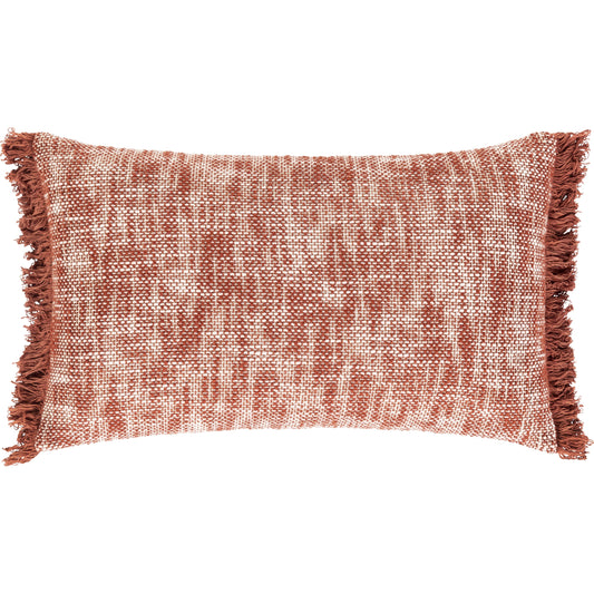 Suri Pillow - 24944 by Surya in clay. Made from 100% cotton in a modern style.