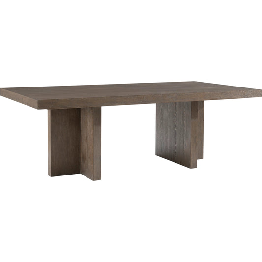 Outline Dining Table by Bernhardt in cassel. Made from wood in a transitional style.
