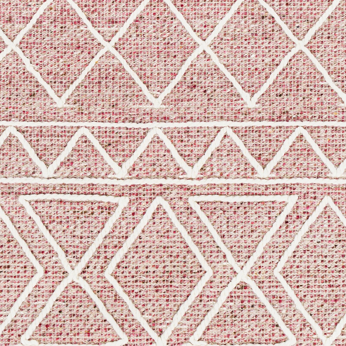 008 SI-1892948,SI-1892949,SI-1892951,SI-1892952,SI-1892953 | Closeup | Uttar UTT-2305 Rug by Surya in burgandy, dusty pink, cream. Made from 70% wool, 30% polyester in a unique style.