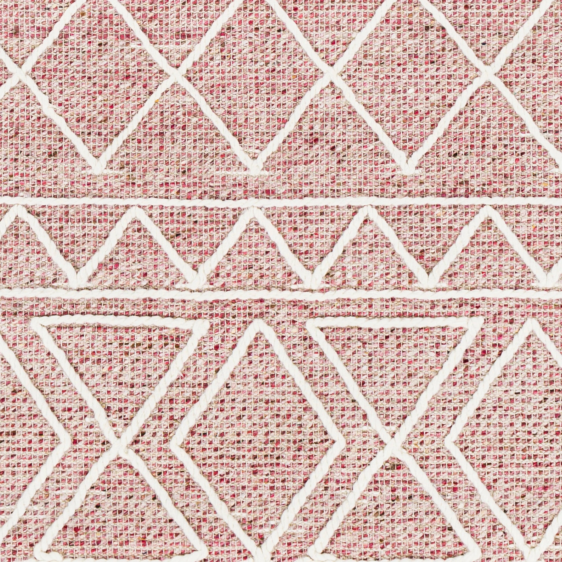 Uttar UTT-2305 Rug by Surya in burgandy, dusty pink, cream. Made from 70% wool, 30% polyester in a unique style.