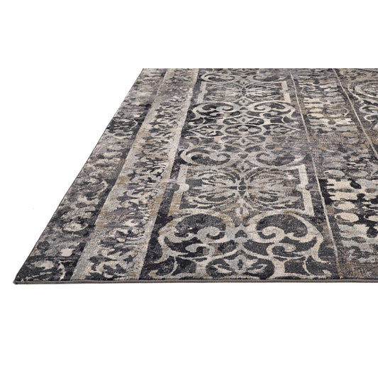 Kano Contemporary Rug - 3872F by Feizy in gray, taupe. Made from polypropylene, polyester in a unique style.