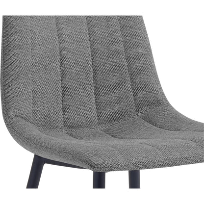 Alibi Bar Stool (Set of 2) by Moe's Home Collection. Made from 95% polyester, 5% nylon, metal legs, foam, plywood in a transitional style.