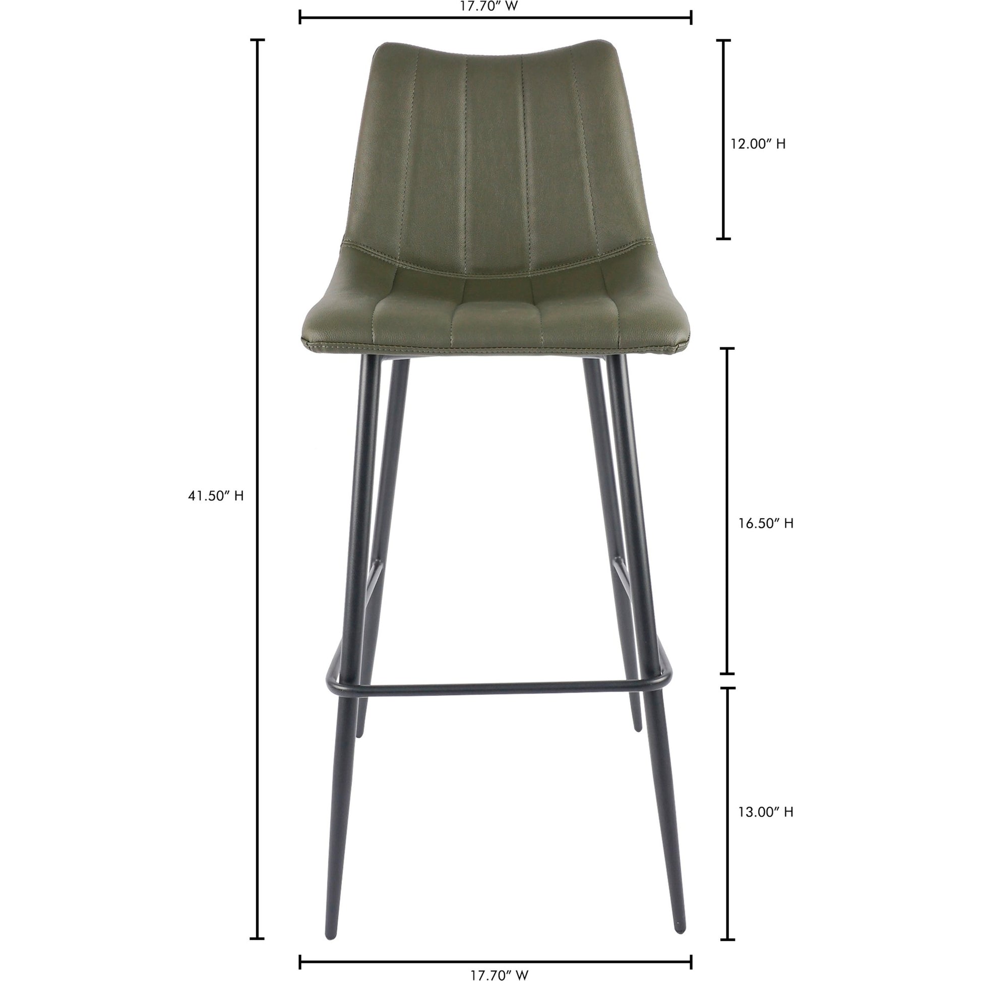 Alibi Barstool (Set of 2) by Moe's Home Collection. Made from unique in a modern style.