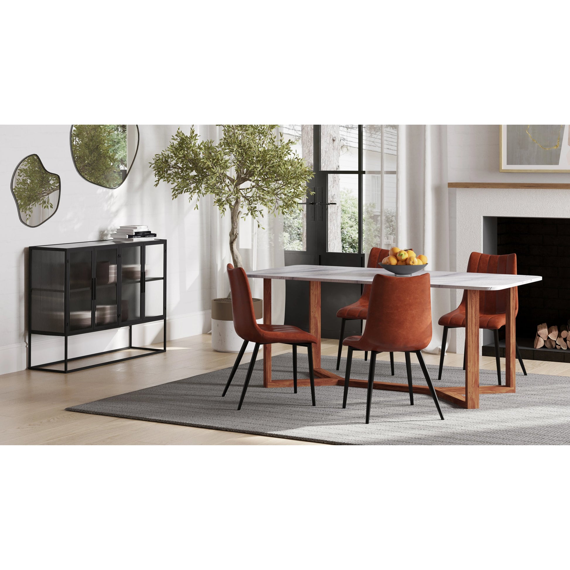 Alibi Dining Chair (Set of 2) by Moe's Home Collection. Made from unique in a modern style.