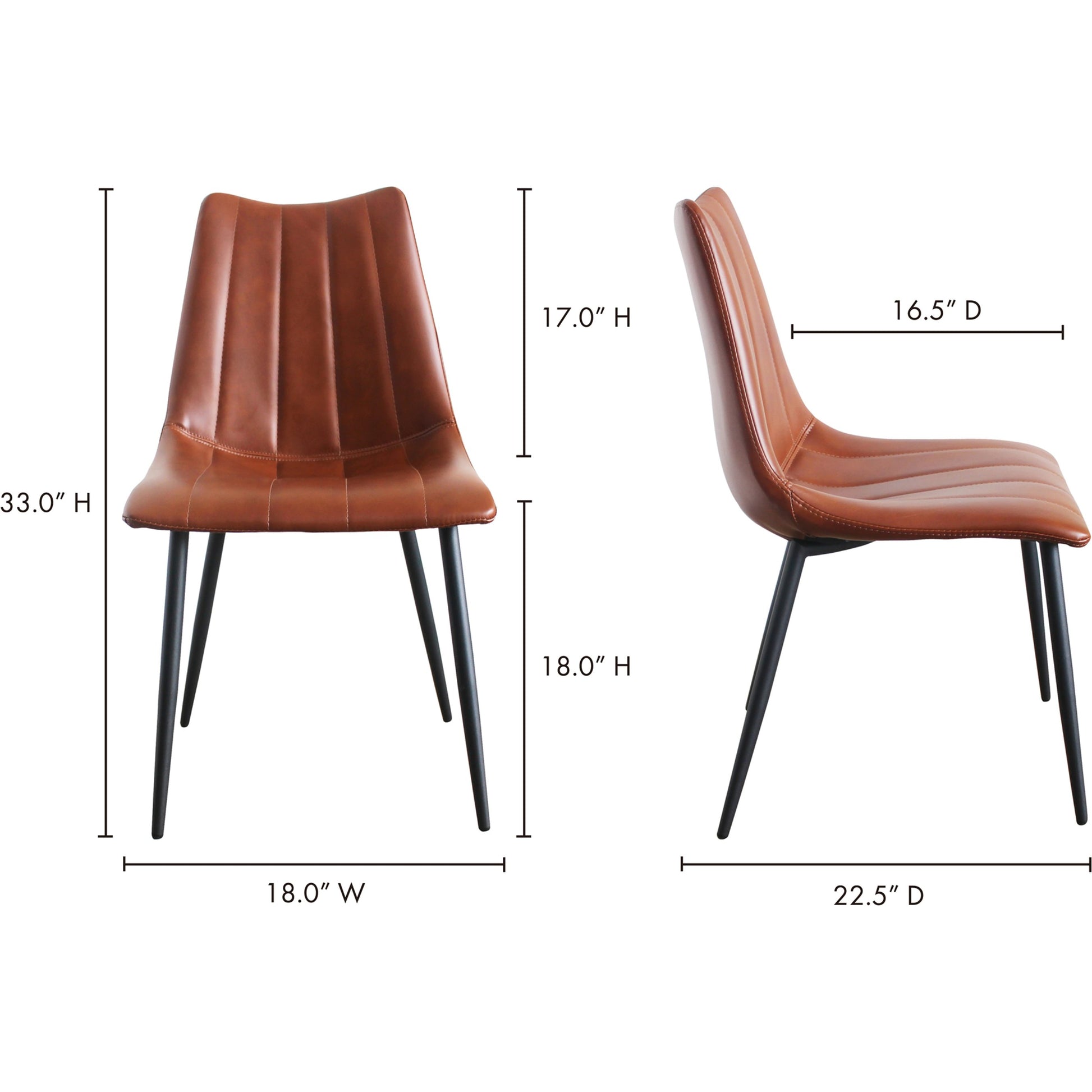 Alibi Dining Chair (Set of 2) by Moe's Home Collection. Made from unique in a modern style.