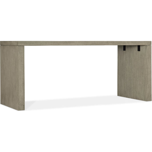 Linville Falls Desk - 60" Top-2 Legs by Hooker Furniture in mink. Made from oak veneers in a modern style.
