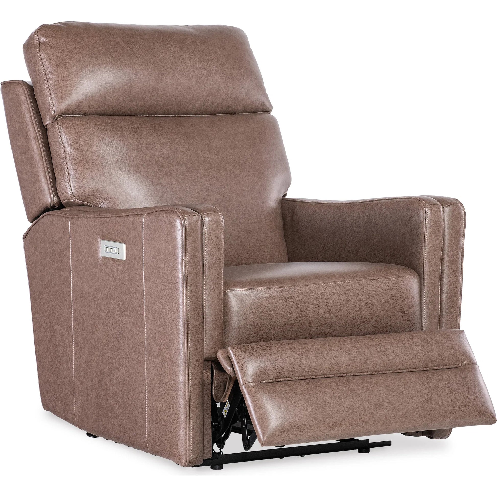 Twain Zero Gravity Power Recliner with Power Headrest and Lumbar by Hooker Furniture in brown. Made from unique in a traditional style.