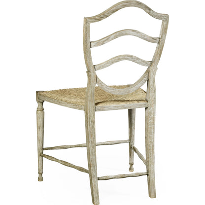 William Yeoward Bodiam Grey Oak Side Chair by Jonathan Charles in greyed oak. Made from oak in a cottage & farmhouse style.