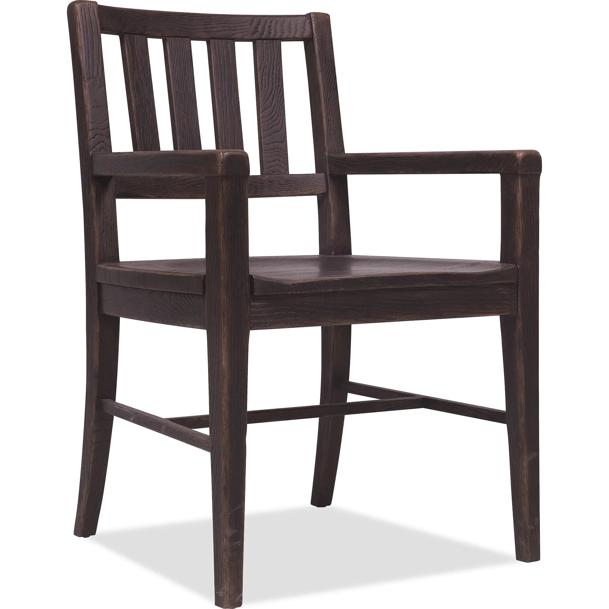 Driftwood Splatback Arm Chair by Hooker Furniture. Made from unique in a transitional style.
