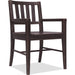 Driftwood Splatback Arm Chair by Hooker Furniture. Made from unique in a transitional style.