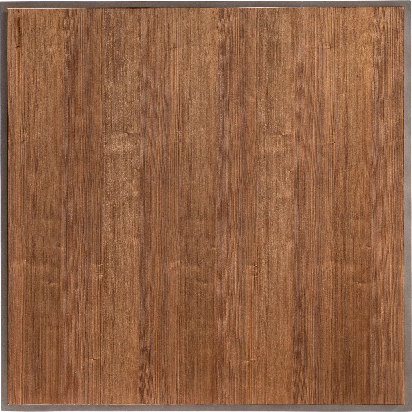 001 SI-2539260 | Closeup | Collins Cocktail Table by Bernhardt in brown. Made from wood, metal in a unique style.