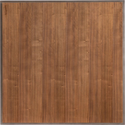 Collins Cocktail Table by Bernhardt in brown. Made from wood, metal in a unique style.