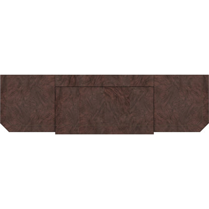 Revival Credenza by A.R.T. Furniture in brown and napa mahogany. Made from rubberwood solids, quarter mahogany veneer, resin, metal in a traditional style.