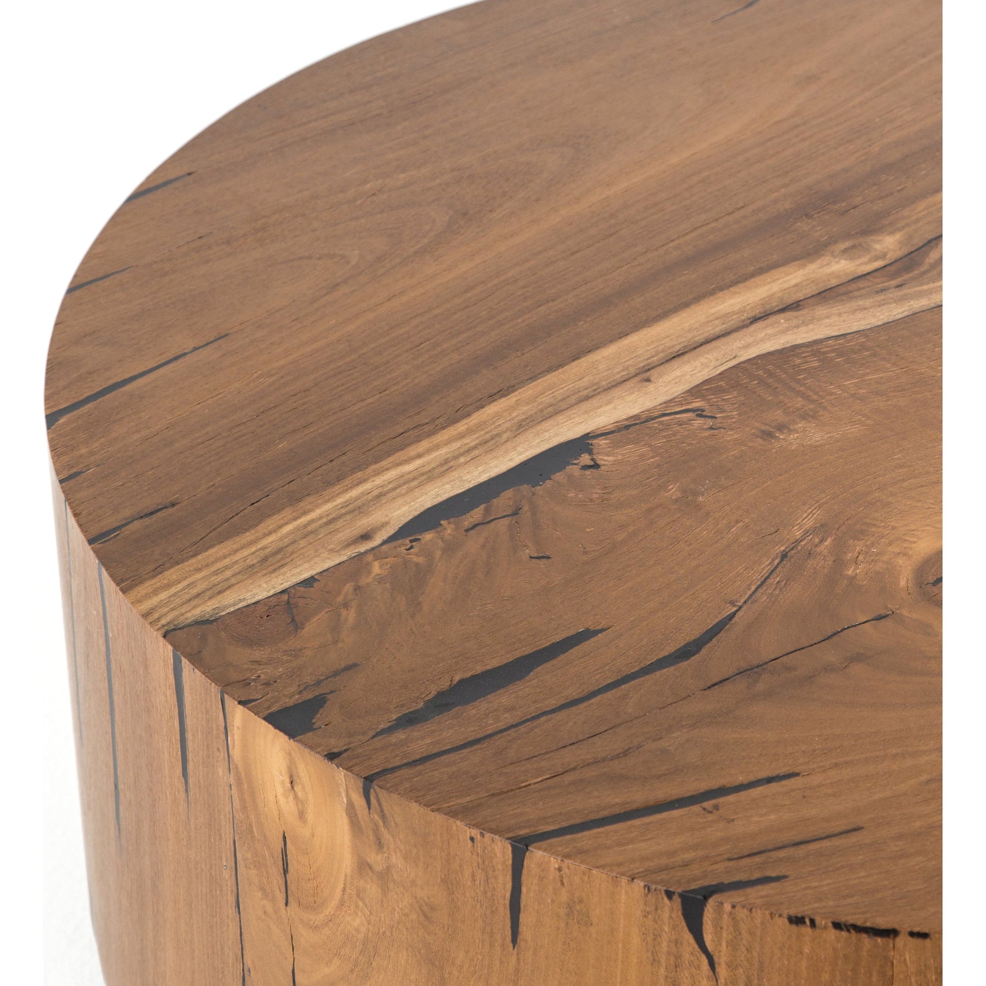 Hudson Round Coffee Table by Four Hands. Made from unique in a cottage & farmhouse style.