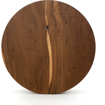 Hudson Round Coffee Table by Four Hands. Made from unique in a cottage & farmhouse style.