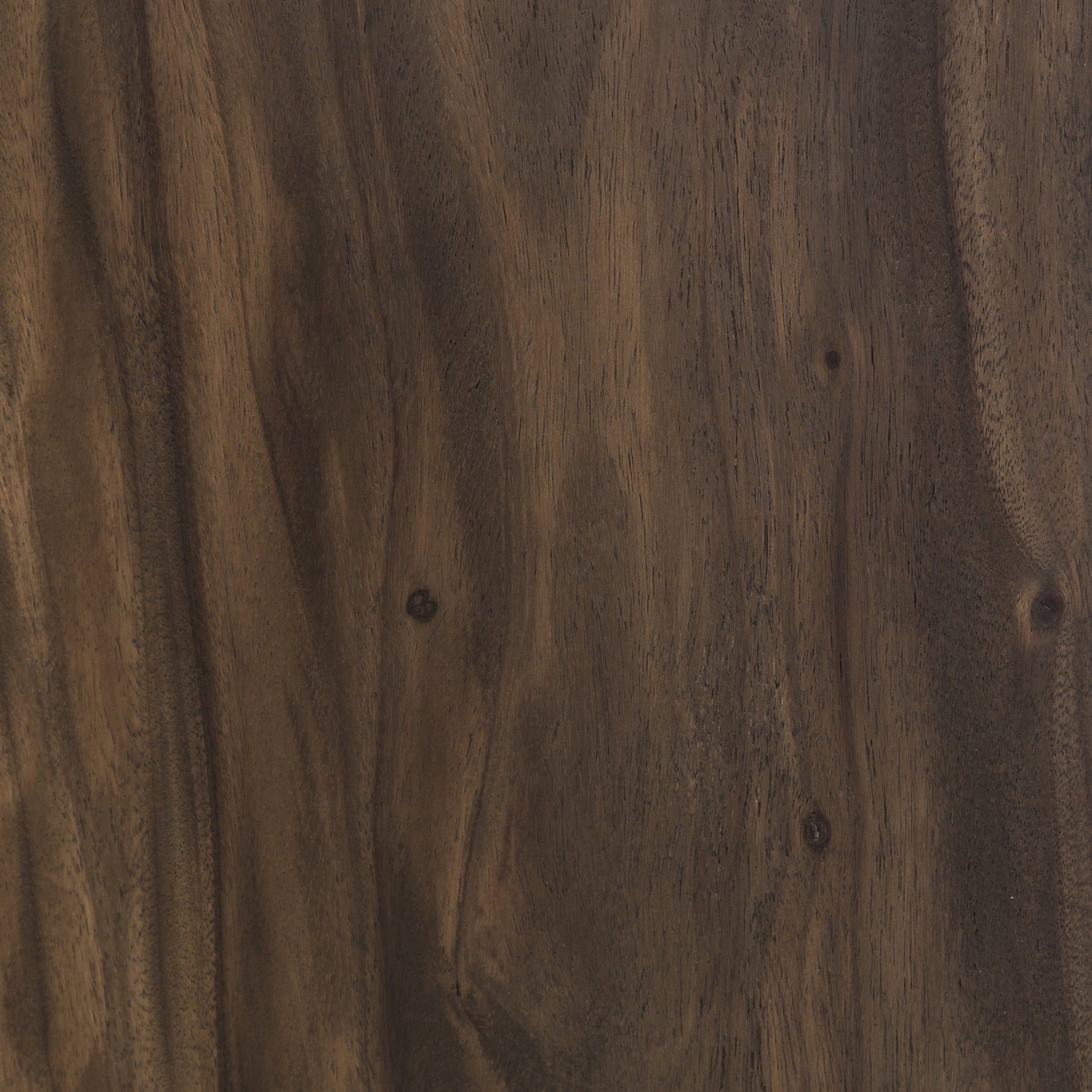 Live Edge Sideboard by Four Hands in bronzed iron, smoked saman. Made from thick saman veneer, iron in a eclectic & global style.