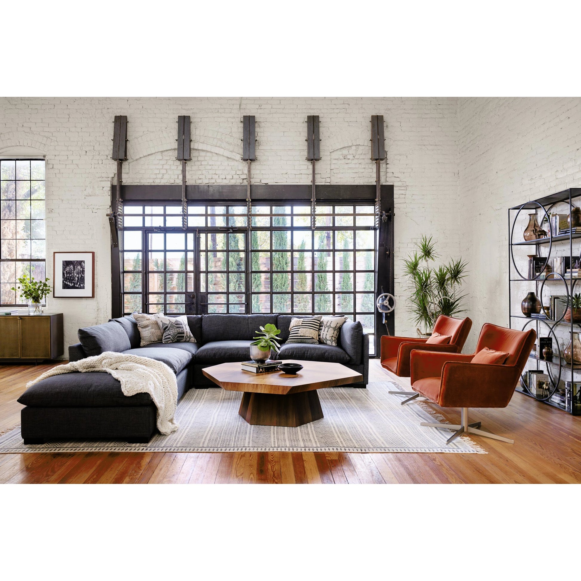 Brooklyn Coffee Table by Four Hands. Made from unique in a eclectic & global style.