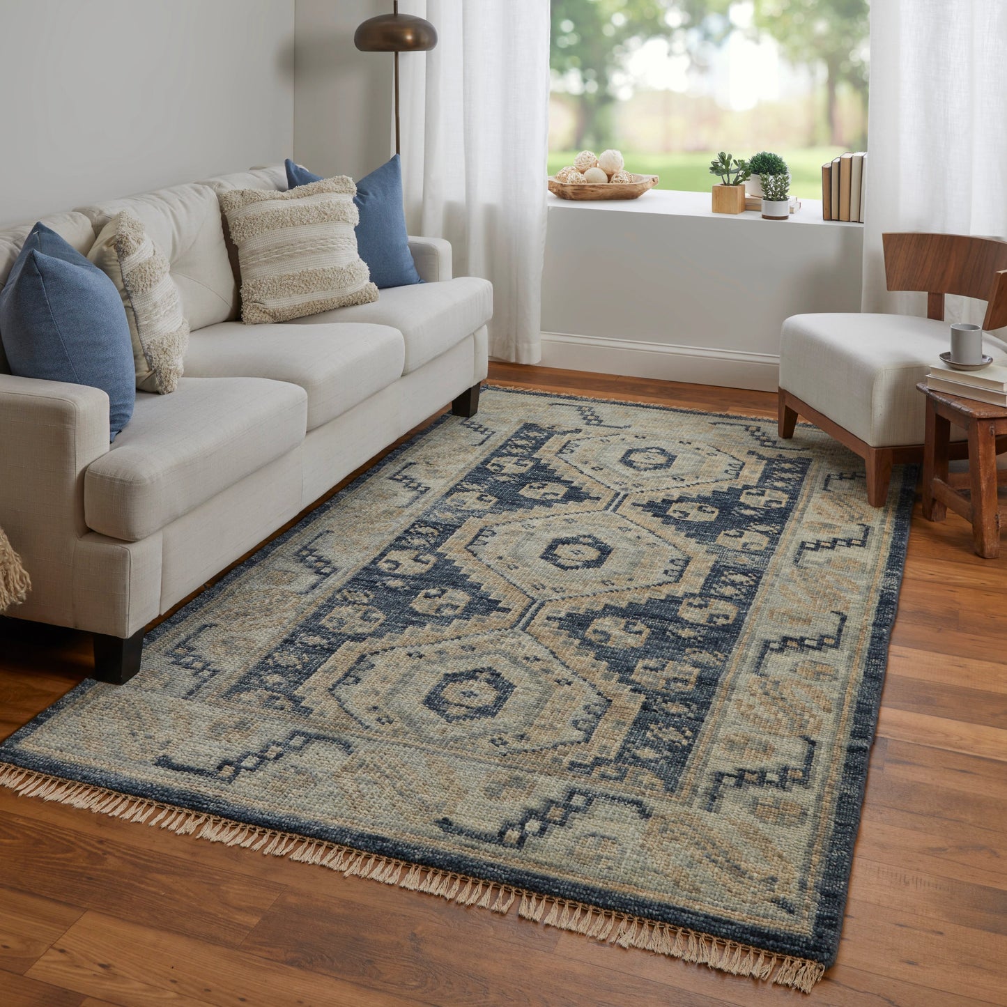 032 SI-2006516,SI-2006521,SI-2006522,SI-2006526 | Lifestyle | Fillmore Traditional Diamond Rug - 6943F by Feizy. Made from wool in a unique style.