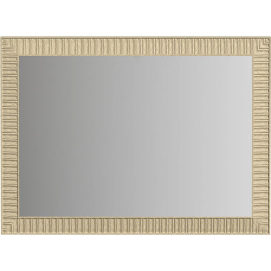 Eave Mirror by A.R.T. Furniture in sundrenched oak. Made from pu frame in a unique style.