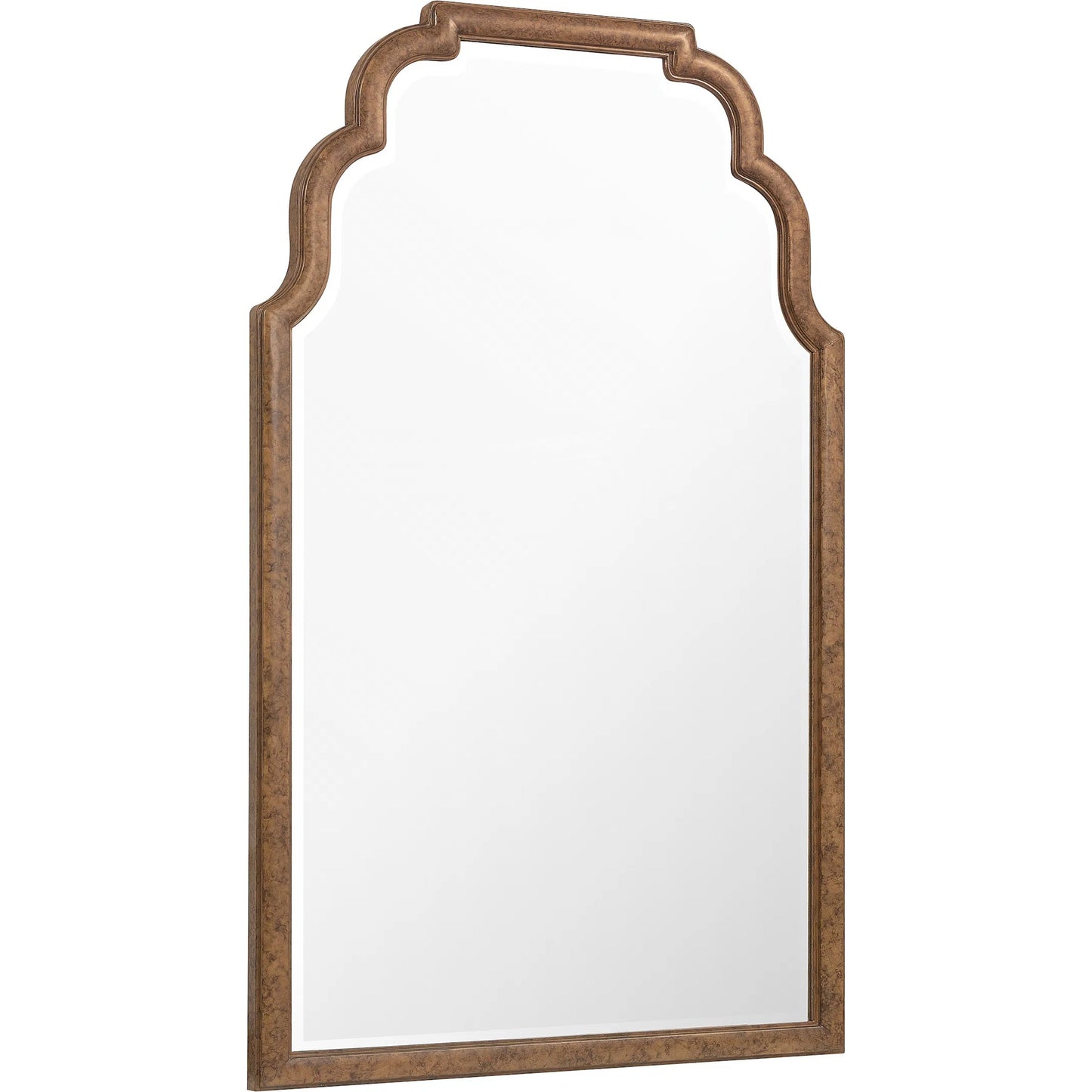 001 SI-2353929 | Primary Silo | Archives Tall Mirror by Hooker Furniture in medium wood and mottled amber. Made from wood, mirror in a traditional style.