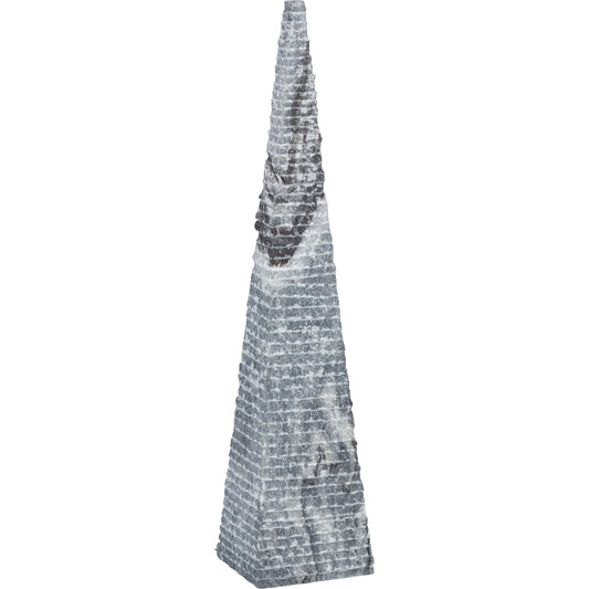Uxmal Decorative Accent - 24813 by Surya in pewter, grey. Made from stone in a transitional style.