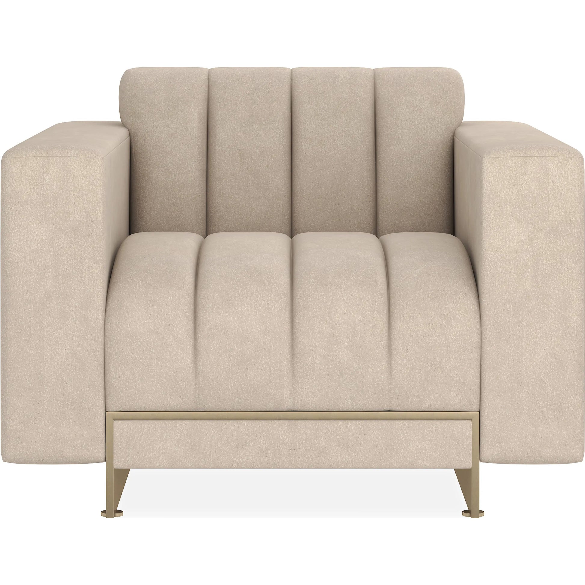 Well Balanced Chair by Caracole in moonstone and whisper of gold. Made from metal in a transitional style.