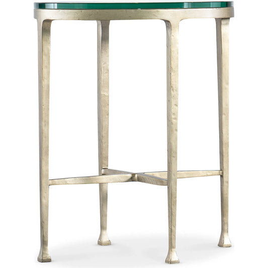 Cora Glass Top Oval Drink Table by Hooker Furniture in champagne. Made from unique in a unique style.