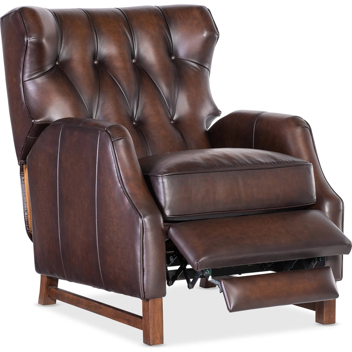 008 SI-2250778 | Additional Silo | Henderson Press Back Recliner by Hooker Furniture in dark brown. Made from unique in a traditional style.