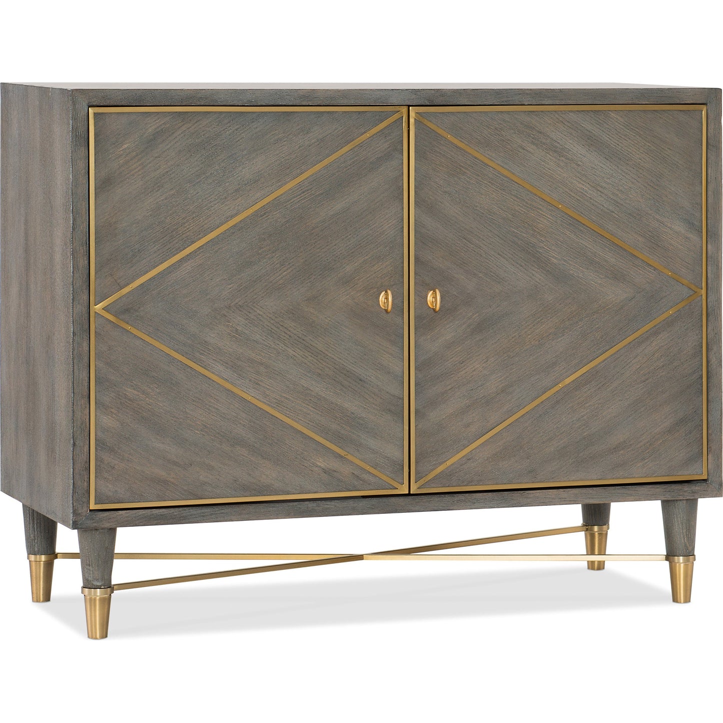 000 SI-1749175 | Primary Silo | Breck Chest by Hooker Furniture in gray. Made from oak veneers with copper in a modern style.