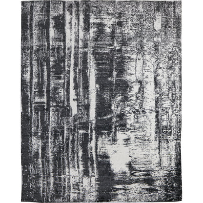 Coda Rug - 8929F by Feizy in black, white. Made from wool, viscose in a unique style.