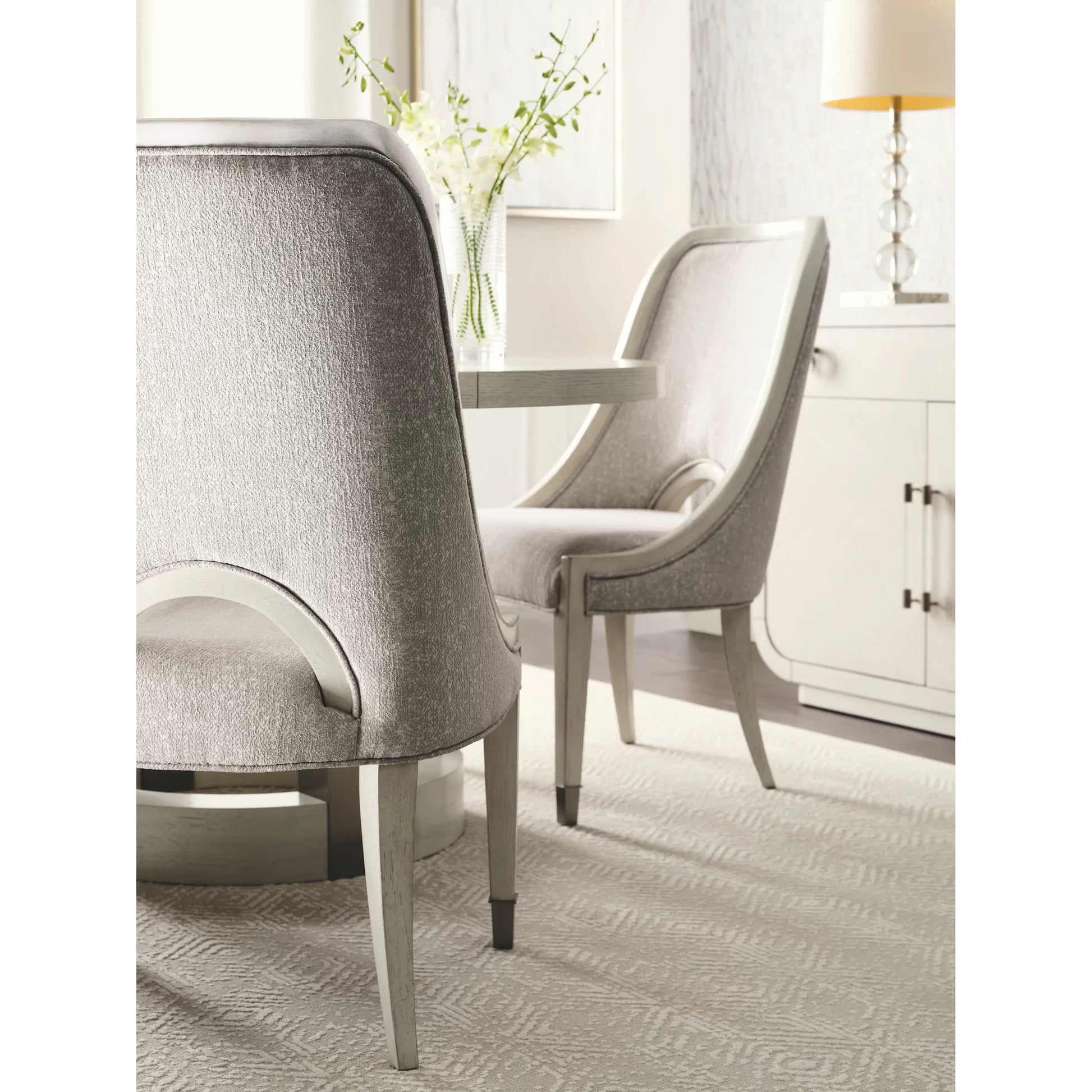 Brighton Round Table with Leaf Extension by Pulaski Furniture in north star. Made from ash wood veneers in a unique style.
