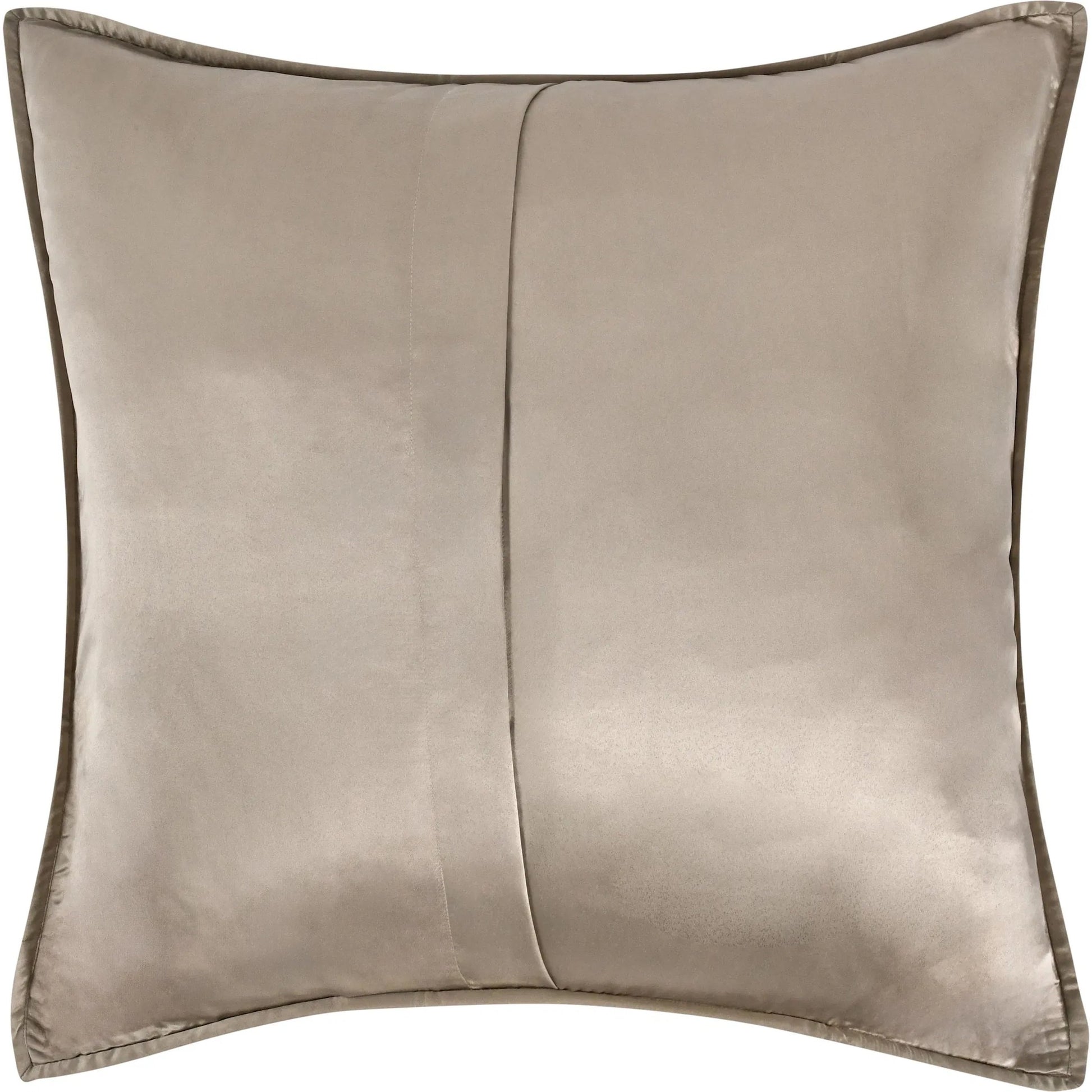 Winthrop 100% Sateen Euro Sham by Villa by Classic Home. Made from 100% matte poly sateen front in a transitional style.