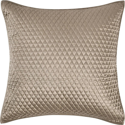 Winthrop 100% Sateen Euro Sham by Villa by Classic Home. Made from 100% matte poly sateen front in a transitional style.