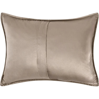 Winthrop 100% Sateen Euro Sham by Villa by Classic Home. Made from 100% matte poly sateen front in a transitional style.
