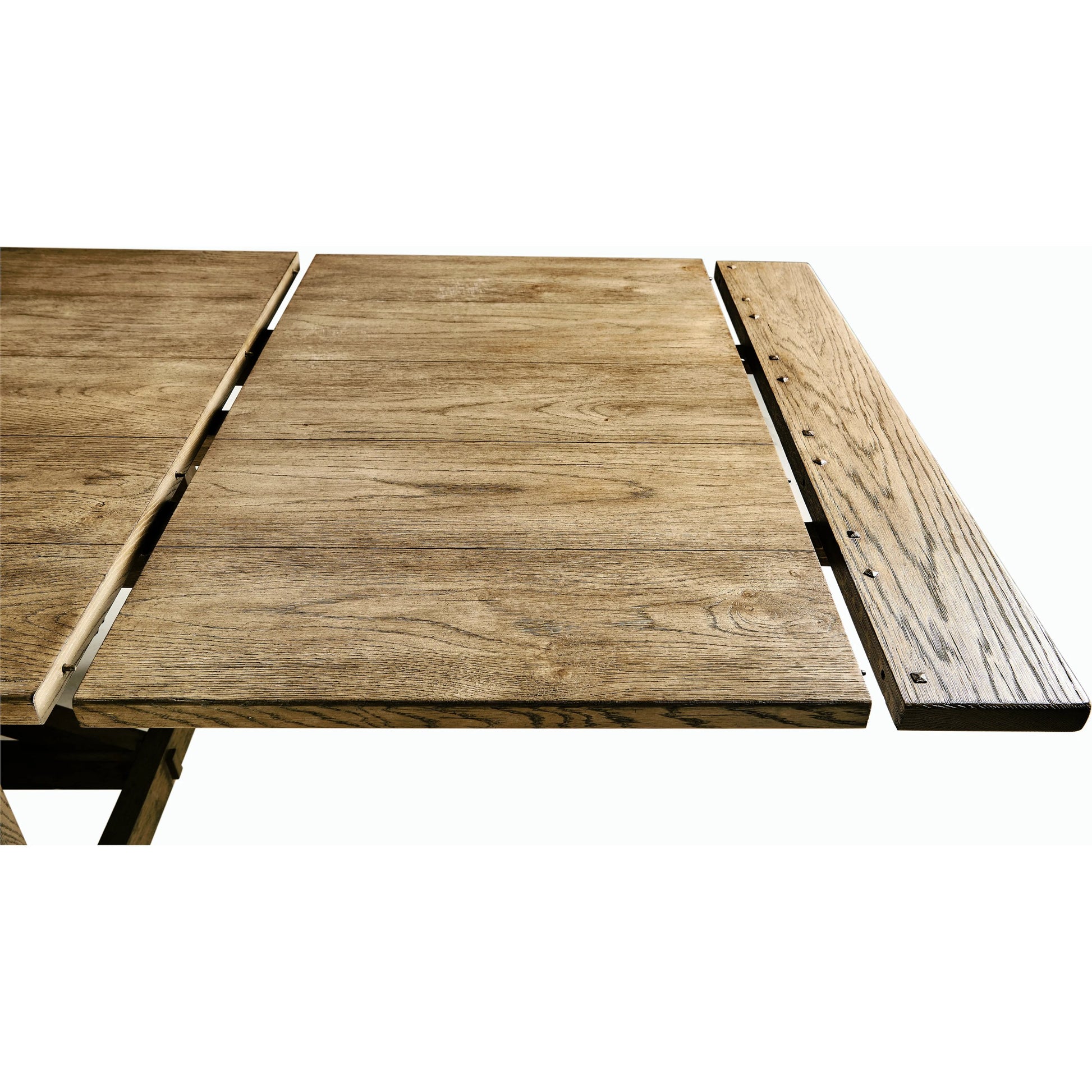 Timeless Sidereal French Laundry Dining Table 125" by Jonathan Charles. Made from oak in a modern style.