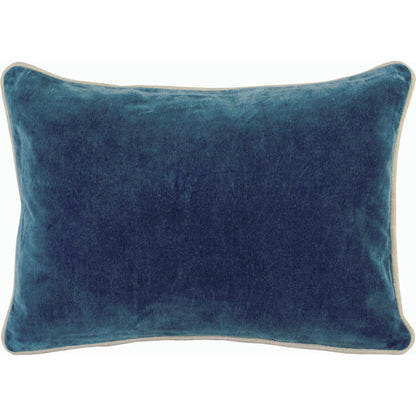 Harriet Velvet Throw Pillow, Brown by Villa by Classic Home. Made from 100% cotton velvet in a modern style.