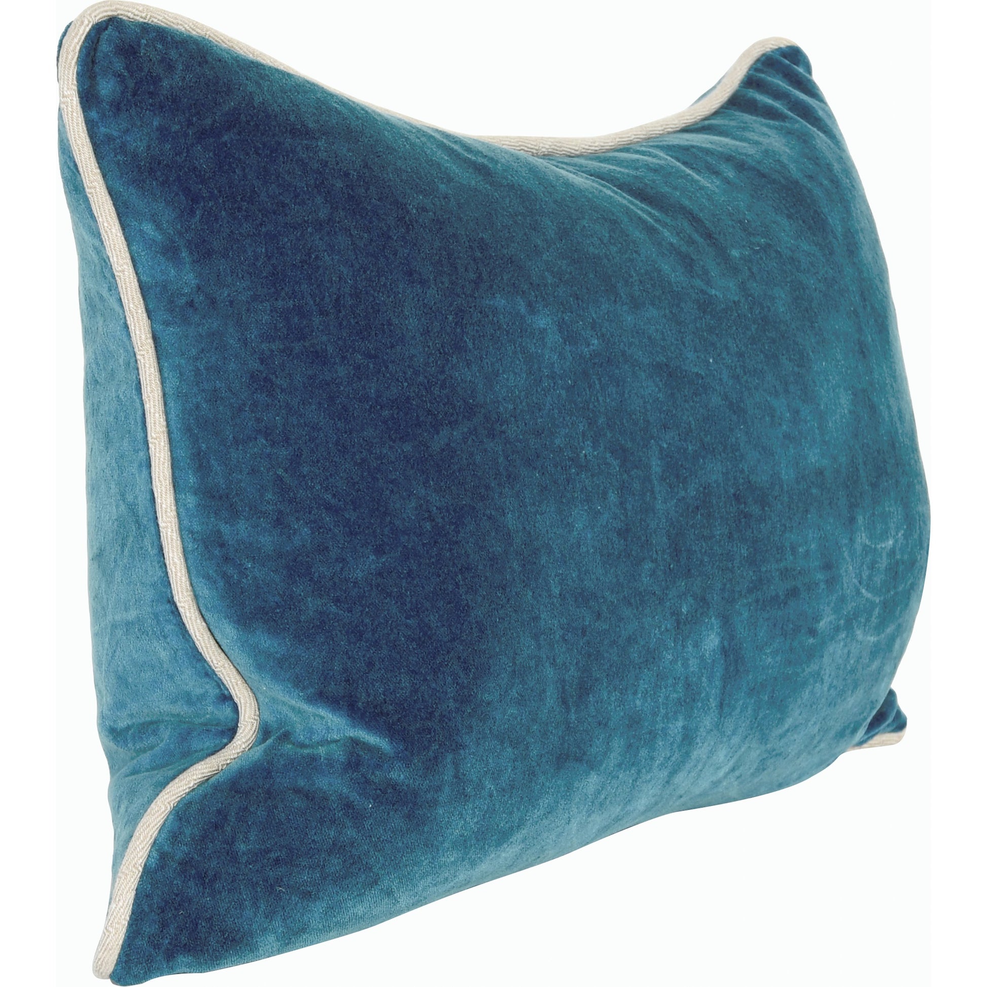 Harriet Velvet Throw Pillow, Brown by Villa by Classic Home. Made from 100% cotton velvet in a modern style.
