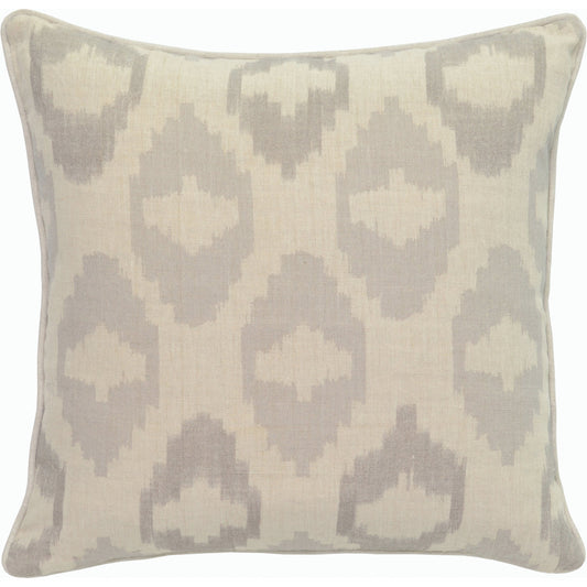 Fay 100% Linen Throw Pillow, Gray by Villa by Classic Home in gray, natural. Made from 100% belgian flax linen in a modern style.